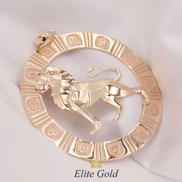 Designer pendant for the Zodiac sign Leo, 4 image