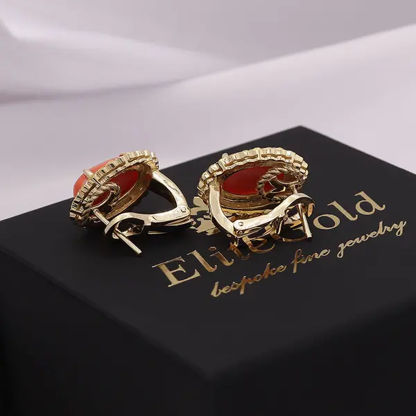 Vintage inspired Leora earrings, 5 image