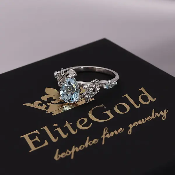 Bespoke vintage inspired Avani ring, 3 image