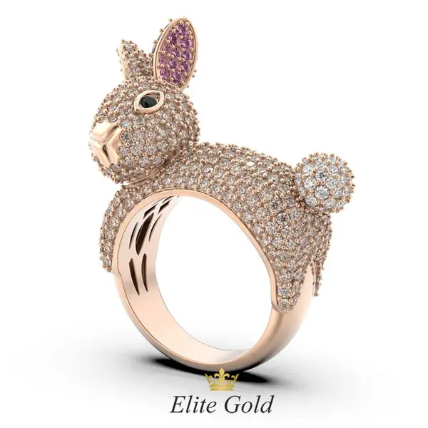 Fantasy Bunny Ring, 3 image