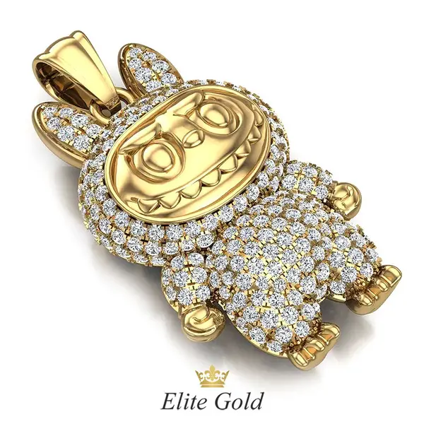 Bespoke cute Labubu pendant, 2 image