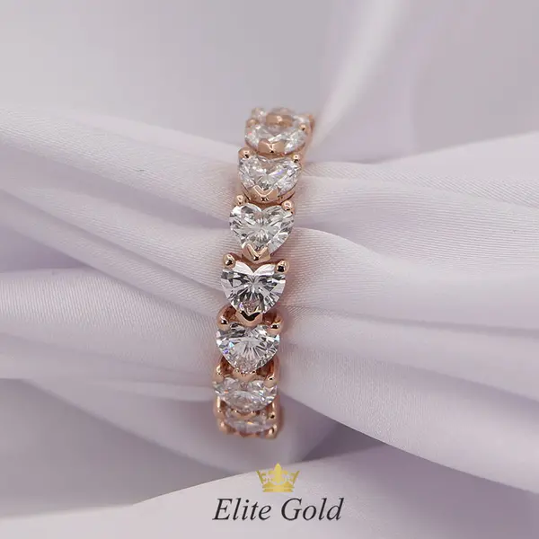 Авторское кольцо Chloe eternity ring, изображение 3