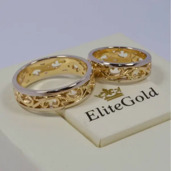 Author's wedding rings Deborah, 2 image