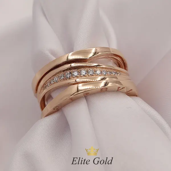 Bvlgari Legend Ring style ring with stones, 3 image