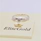 женское помолвочное кольцо в белом золоте с бриллиантами