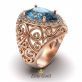 Эксклюзивный женский перстень Lаgrima pura с крупным камнем