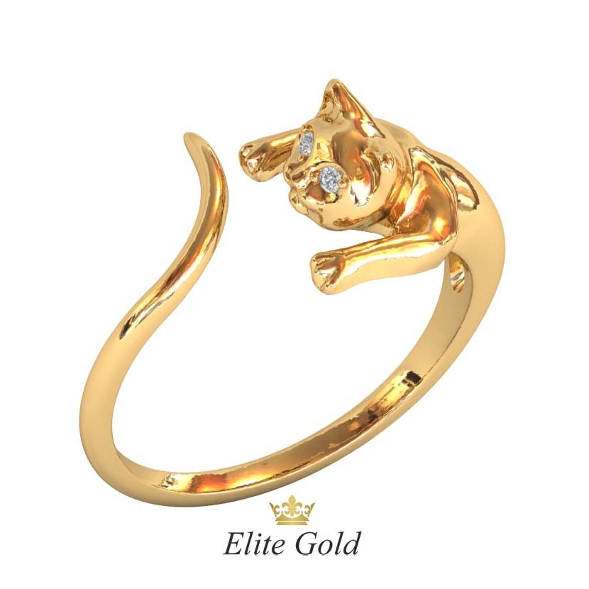 золотое кольцо кошка