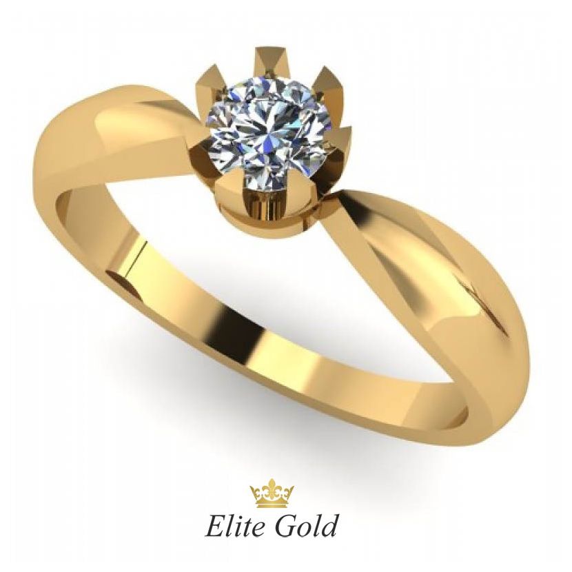 Золотое женское кольцо Edwina