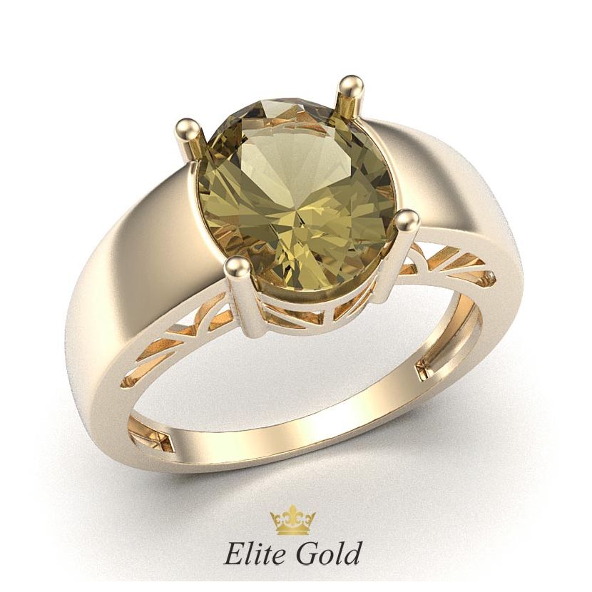 кольцо Soledad в красном золоте 585