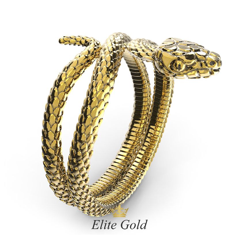 кольцо Serpenti в виде змеи, модель Classic