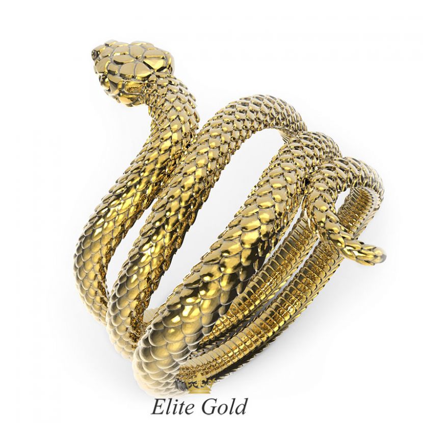 кольцо Serpenti в виде змеи, модель Large