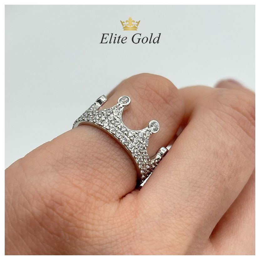 Авторское кольцо-корона "Bellatrix" На руке
